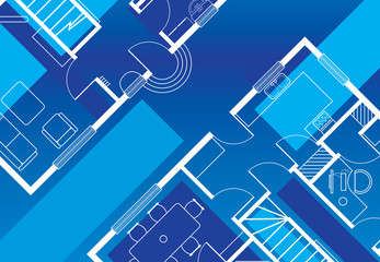 architectural drawing blueprint