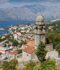 Chapel of Our Lady of Salvation above Kotor town, Montenegro