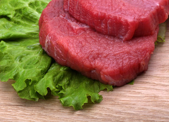 raw beef meat