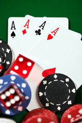 Obraz premium Four aces