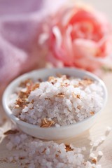 rose bath salt