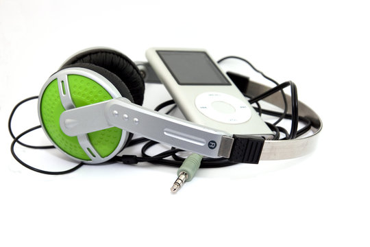 Headphones And Mp3 Player