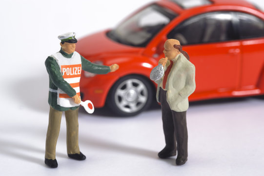 Alkohol Polizei Auto