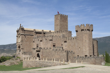 Naklejka premium Castle - Javier - Navarra