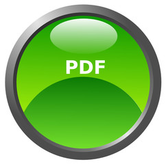 Pdf glossy icon