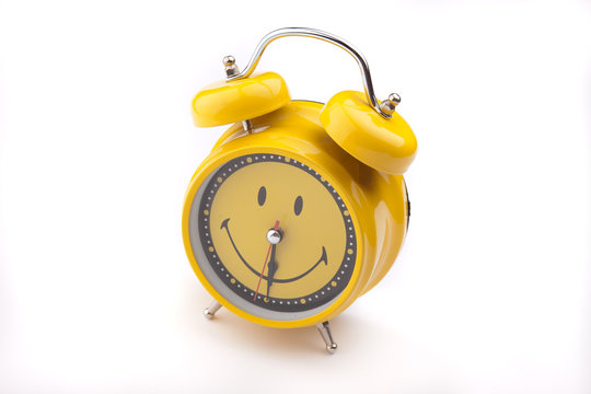 yellow clock