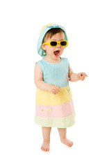 girl wearing sunglasses