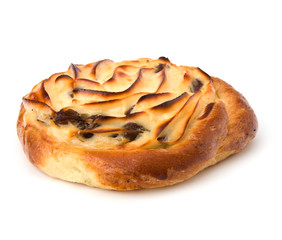 Delicious sweet cream bun