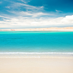 Fototapeta premium Tropical sandy island