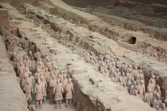 Terracotta warriors museum, Xian