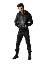Naklejka premium jeune homme brun 19