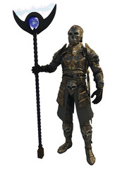 Dark Lord in Silver Armour