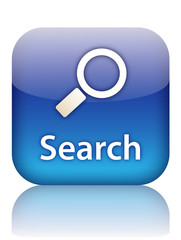 SEARCH Button (internet web engine online website go find green)