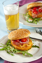 Chicken burger