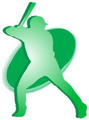 Icona di giocatore di baseball