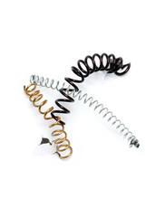 Metal Springs On White