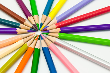 Fototapeta premium color pencils