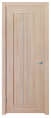 wooden door on a white background