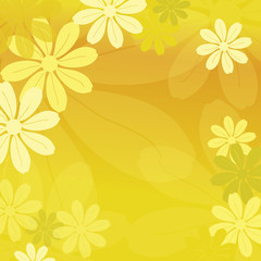 Frühling - Blumen - Hintergrund - Vorlage