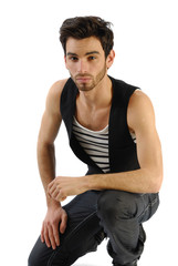jeune homme en débardeur 3