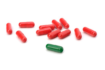 red capsules