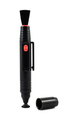 Lenspen isolated on white background.