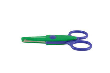 Color scissors for paper over white.
