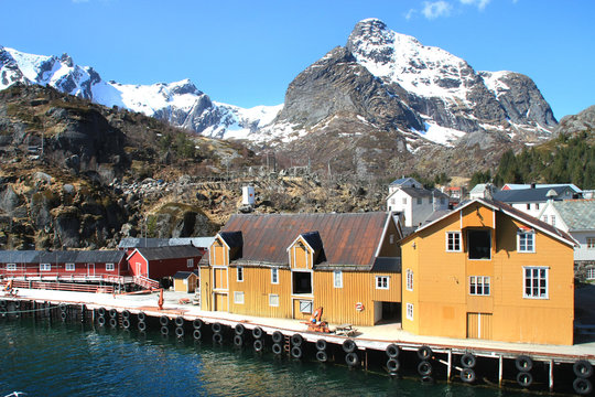 The docks of Nusfjord