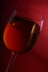 Wine and glass