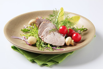 Roast pork tenderloin