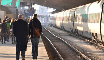 transport ferroviaire...gare