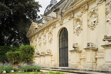 Fototapeta na wymiar Villa Borghese e giardino