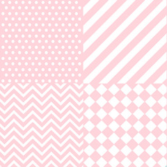 seamless baby girl pattern, wallpaper