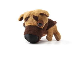 Perro de peluche