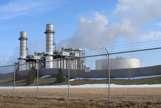 Coal Fired Power Plant In Operation