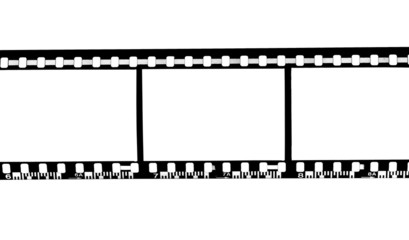 Blank film strip