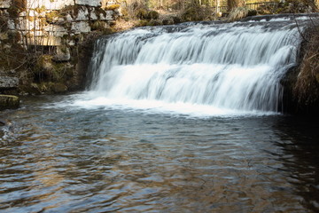 cascade du hérisson, jura