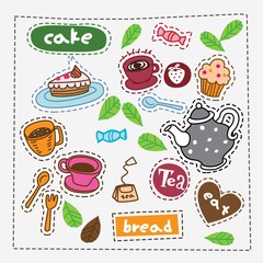 doodle breakfast stuff