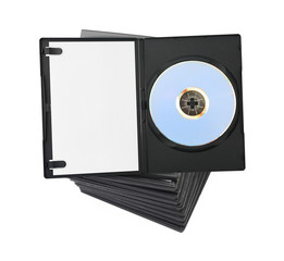 Stack of dvd
