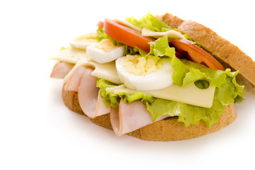 sandwich with egg