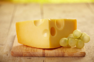 cheese and grape
