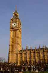 Fototapeta na wymiar Big Ben clock tower, London, UK
