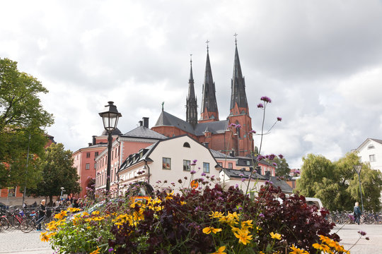The famous Uppsala cathedral
