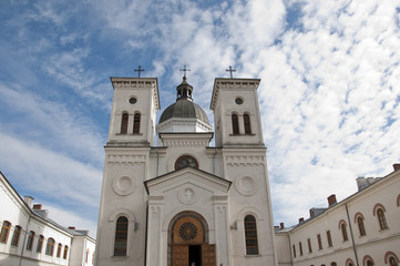 Fototapeta na wymiar Arnota orthodox monastery in Romania
