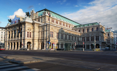Fototapeta na wymiar Wiednia State Opera House (Staatsoper), Austria