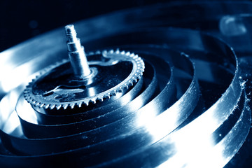 mechanical clock gear