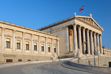 Austrian Parliament in Vienna