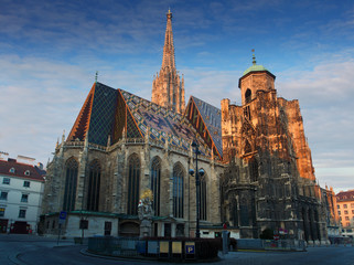 Obraz premium St. Stephan cathedral in Vienna, Austria