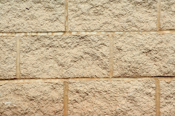 Stone block wall background