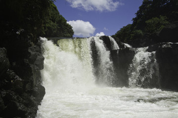 cascade à l ile maurice